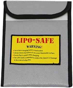 Edylia Fireproof Explosion-proof bag RC Lipo Battery Safe Bag Lipo Guard Charge Protection Bag (230 X 300mm)