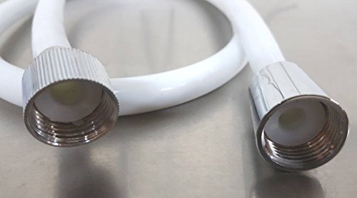 EVIDECO Modern Toilet Hand Bidet Sprayer with Flexible PVC Hose Set White