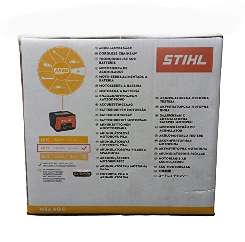 Stihl MSA60.0 C-B Cordless Chainsaw Lightweight and Comfortable to Use - For photo 5