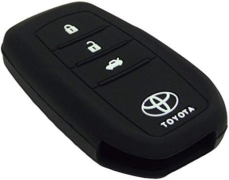 Shoppersville Compatible Key Cover For New Fortuner Smart Key(Black)