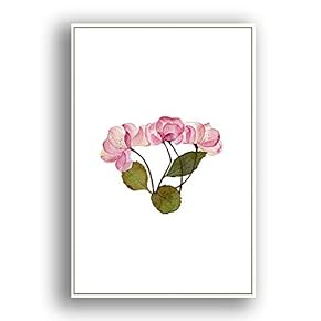 Framed Canvas Wall Art for Living Room, Bedroom Leaves Canvas Prints for Modern Home Decoration Ready to Hang - 16"x24" inches