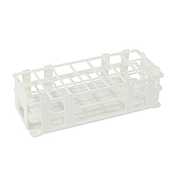 BIPEE Plastic Test Tube Rack, 21 Holes，Test Tube