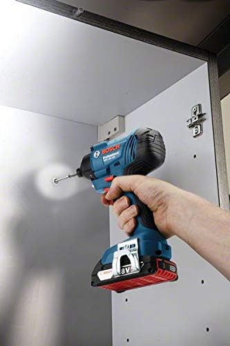 Bosch Professional 18V System Cordless Combo Kit: Combi Drill GSB 18V-21 + Impact Driver GDR 18V-160 (incl. 2x 2.0Ah GBA 18V batteries - Image 5