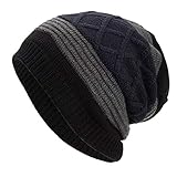NRUTUP Warm Oversized Chunky Soft Oversized Cable Knit Slouchy Beanie, Deals!