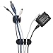 9 Pack Cable Clips Drops 3M Self Adhesive Cord Management System, Multipurpose Organizer for Desktop & Computer Messy Wires, TV, USB Charging and Audio Cord