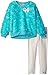 Nannette Girls' 2 Piece Faux Fur Legging Set