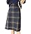 Whitive Womens A-line High Waisted Plus Size Winter Plaid Vintage Skirt