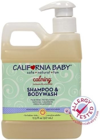 California Baby Calming Shampoo &amp; Body Wash - French Lavender - 17.5 oz by California Baby