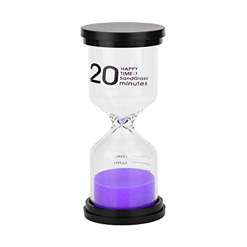 20 Minutes Sand Timer Colorful Hourglass Sand Clock 20mins Sandglass