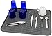 XXL Silicone Dish Drying Mat for Kitchen Counter or Under Sink, 24