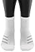 adidas Men's Superlite Stripe Quarter Socks (3-Pair), White/Clear Grey/Clear Onix, Large