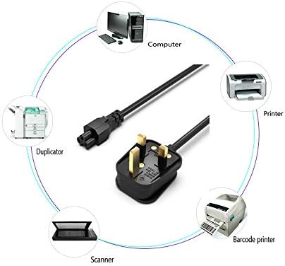 Superer 3 Prong TV Power Cord Fit for LG LED LCD Smart 1080p HDTV: 32LB5600 32LB580B 32LN570B 42LB5600 42LN5400 42LN5700 42LN5300 47LB5800 47LB5900 50LB5900 55LB5900 IEC-60320 NEMA 5-15P - Image 3