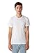 American Apparel Men Fine Jersey Crewneck Pocket T-Shirt Size L White