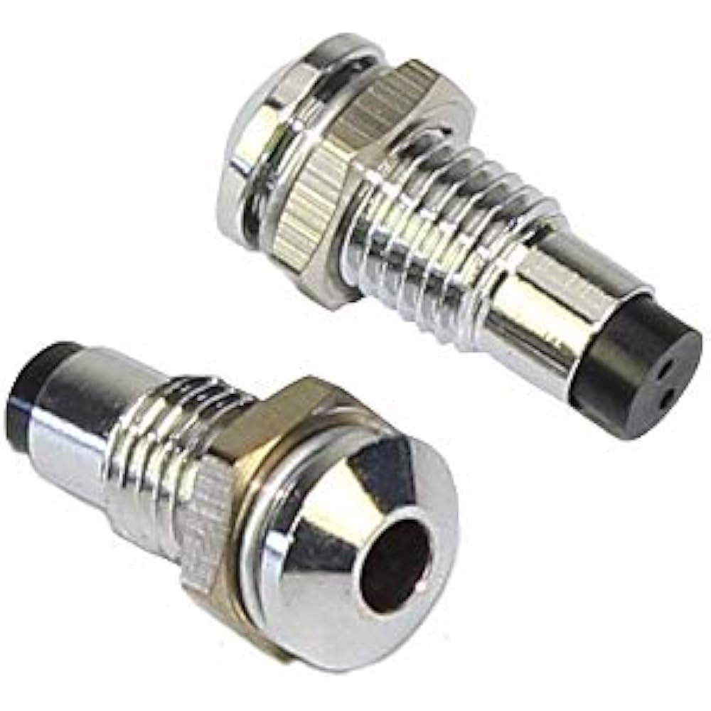 20Pcs 3MM LED Lamp Holder Copper Round Panel Mount Display For Light