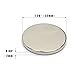 Pack of 16 N52 Strong Neodymium Disc Magnets with Double-Sided Adhesive, Powerful Permanent Rare Earth Magnets, Fridge, DIY, Building, Scientific, Craft, Office Magnets, 1.26