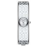 COACH Women's Scout 16mm Iconic Mini Bangle Etched Signature C Stainless Steel Watch