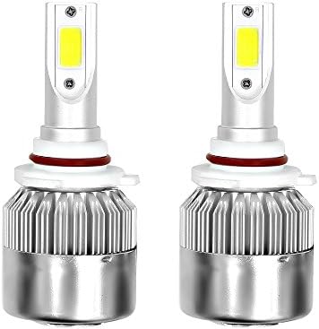 LAIMAIK COB Chip 80W 16000LM LED Headlight Bulbs Conversion Kits INPUT VOLTAGE 9V-36V Replace for Halogen or HID Bulbs 2PCS/Set (9005.HB3)