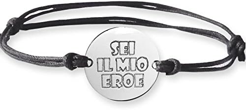 Silver Charm Bracelet Six The My Hero. Gift For Father's Day, Gift Idea neopapà