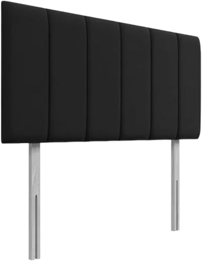 STOREX Plush Fabric Padded Headboard for Divan Bed 20in Height Various Sizes