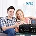 Wireless Bluetooth Public Address Amplifier – 500W Compact Mini Digital Home Power Audio Sound PA Receiver System w/ 70V 100V Output, Mic Input, Radio, USB, Remote For 4-16ohm Speaker – Pyle PMSA126BUthumb 4