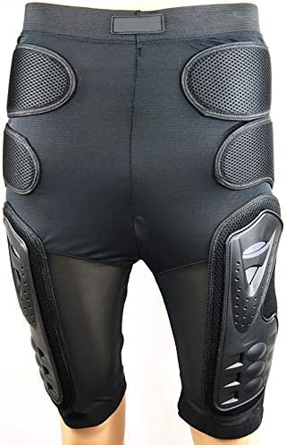 Yzibei Sportswear Motorcycle Protective Gear Off-road Anti-fall Pants Riding Pants Ski Diaper Pants Durable sportswear (Size : XXL)