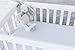 Pack N Play Portable Crib / Mini Crib Sheet Set 100% Jersey Cotton for Baby Boy by Ely's & Co. - Blue Chevron and Polka Dot 2 Pack