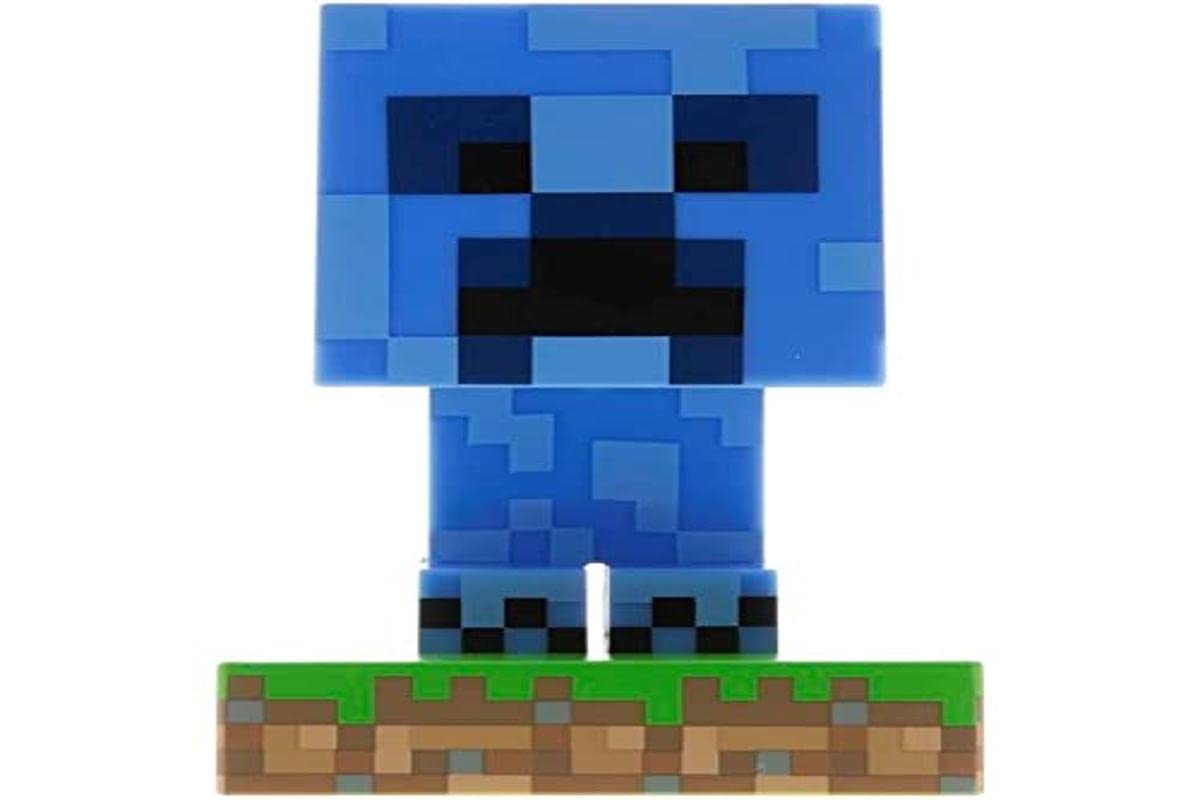 Minecraft Charged Creeper Icon Light Up Figure, Officially Licensed Collectible