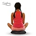 Donut Tailbone & Coccyx Seat Cushion | Pain Relief Pillow for Hemorrhoid, Prostate, Pregnancy, Post Natal, Post Surgery, Sciatica | 550g%100 Memory Foam Provides Luxury Comfort (Black)