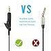 Lenink Replacement Cable,Audio Cable Compatible with Bose QC2 QC15 Headphones,Audio Cable for iPhone or Android Phones
