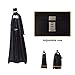 Men’s Leather Briefcases Business Office Lawyer Attache Case with Locks 15.6