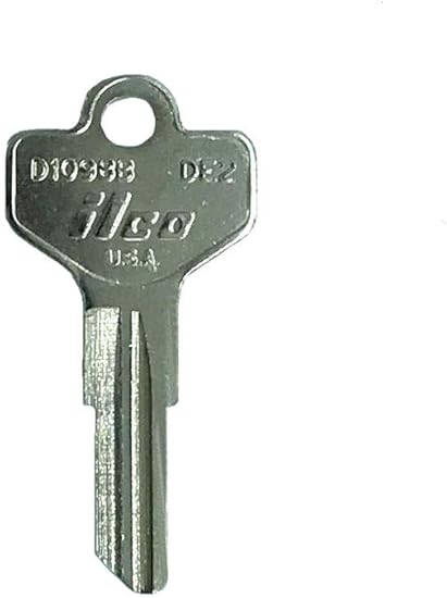Kaba Ilco D1098 Key Blank De2 10 Pack Amazon Com