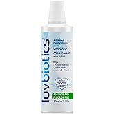 Luv Biotics Alcohol & Fluoride Free Mouthwash with Oral Probiotics, Xylitol for Fresh Breath, Gum Health & Oral Microbiome Support-500m