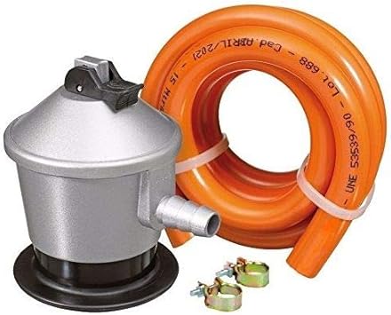 Kit Regulador Gas Butano con Valvula de Seguridad: Amazon.es ...