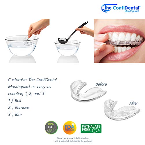6 ConfiDental+Moldable+Clenching+Whitening+Including