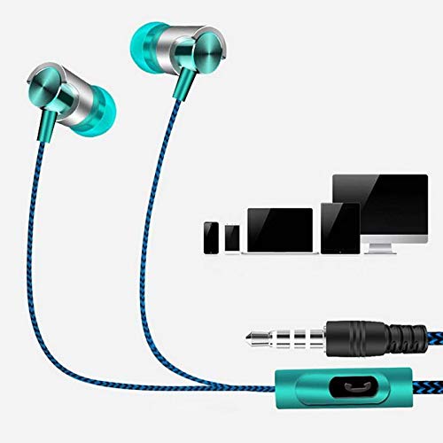Headphones,General Wired in-Ear Stereo Earphone Super Bass Music Headset with Microphone