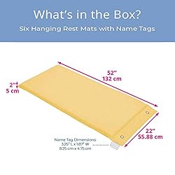 ECR4Kids SoftZone Hanging Rest Mat - Daycare and