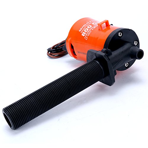 Seaflo 12v 800gph Livewell Live Bait Tank Aerator Submersible Boat