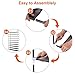 Herron 10 Tier Shoe Rack 50 Pairs of Shoes, Large Capacity Shoe Organizer, Non-Woven Fabric Shoe Tower, Sturdy Shoe Shelf