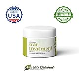 Marie's Original Natural Scar Treatment for Face, Body - Dark Spot Removal Eraser Fading Cream Healing Skin Repair Serum Ointment for Diminishing Scars from Acne, Surgery, Burns, Bites, Wounds