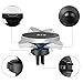 Magnetic QI Wireless Car Charger Mount , 2-in-1 Wireless Charging and Magnetic Car Mount , QI Charging for iphoneX /8/8PLUS, Samsung Galaxy S8 /S7/S7edge,S6 edge plus,Note8/5 or any QI enabled device