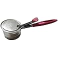 Generic Rue Seed Burner with Large Single Handle esfand dood kon,esfand herb burner,handy scent burner,traditional esfandooneh, Pink