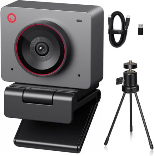 OBSBOT Meet 2 Ultra HD 4K Streaming Webcam, 1080p at 60 FPS- Grau