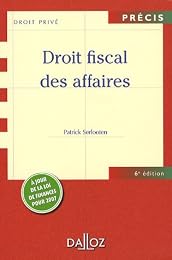 Droit fiscal des affaires