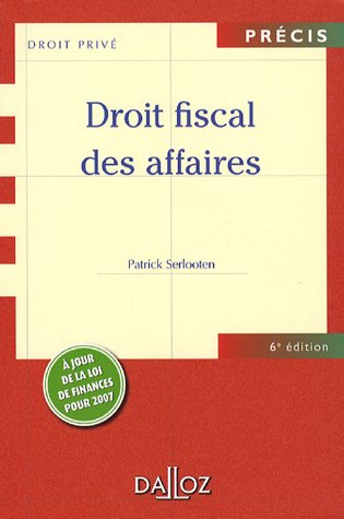 Droit fiscal des affaires