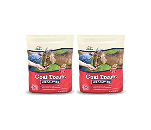 Manna Pro Apple Goat Treats-with Probiotics (2) 6lb Bags Total 12lbs