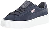 PUMA Kids' Suede Platform Jr Sneaker