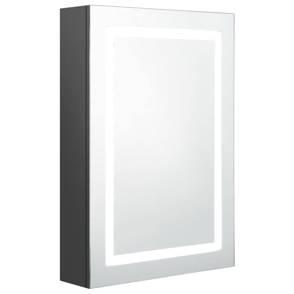 vidaXL-Armario-de-Bano-con-Espejo-LED-Aseo-Inodoro-Muebles-Mobiliario-Tocador-Botiquin-Almacenamiento-Estante-Decoracion vidaXL-Armario-de-Bano-con-Espejo-LED-Aseo-Inodoro-Muebles-Mobiliario-Tocador-Botiquin-Almacenamiento-Estante-Decoracion