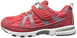TSUKIHOSHI 3570 Storm Child Shoe, Red/Gray - 9.5