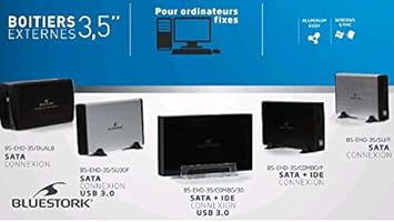 Caja externa HDD 3.5 Bluestork SATA / IDE - USB 2.0: Bluestork: Amazon.es: Electrónica