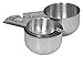 Estilo Premium Grade Stainless Steel Measuring Cups - 6 Piece